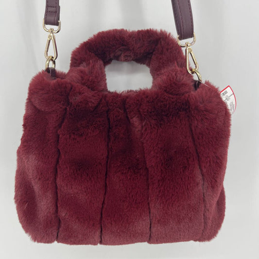 Free People Faux Fur Satchel