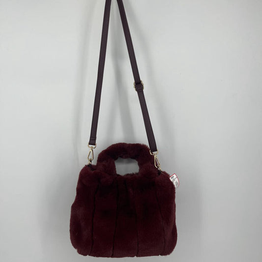 Free People Faux Fur Satchel