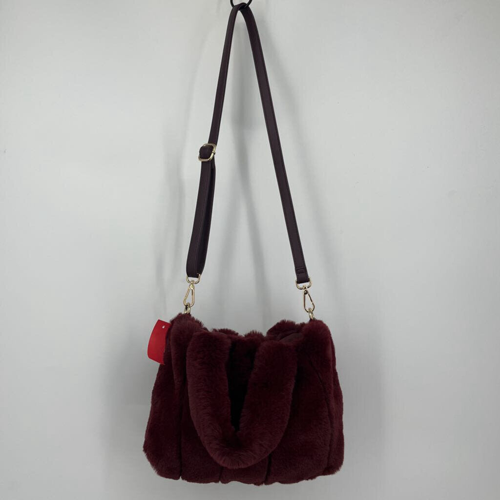 Free People Faux Fur Satchel