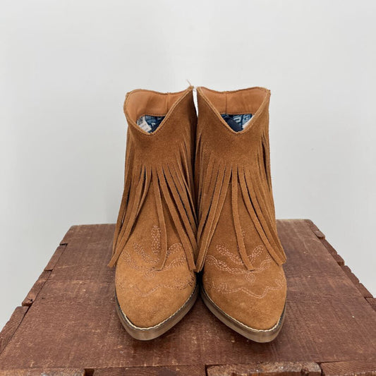 Dingo Fringed Suede Bootie