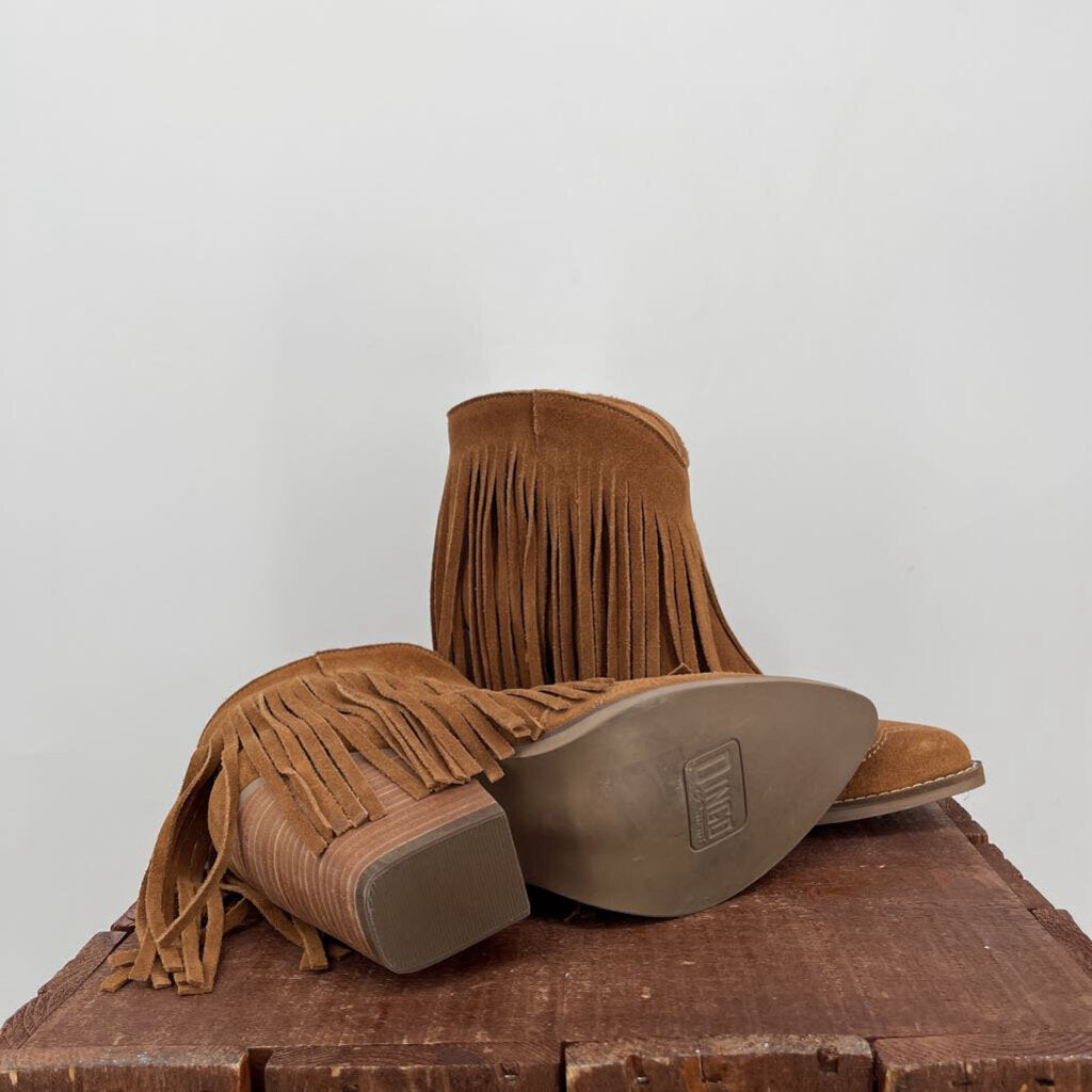 Dingo Fringed Suede Bootie