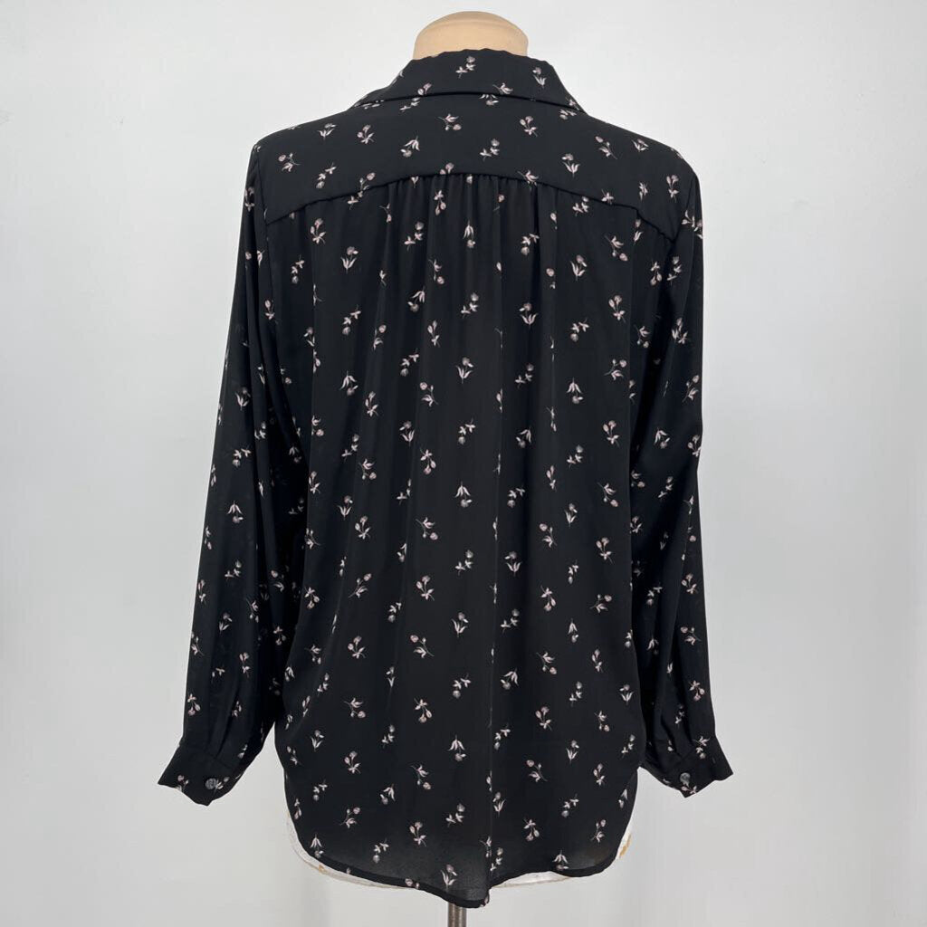 Ann Taylor L/s Floral Shirt