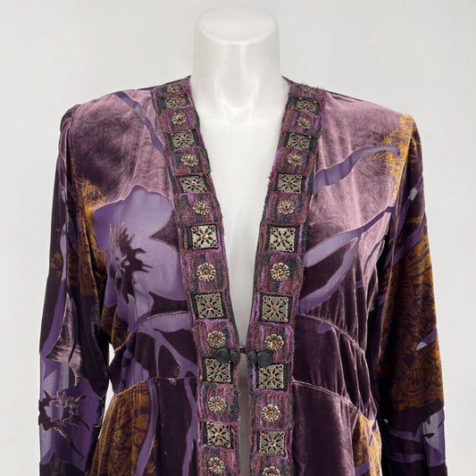 Chicos Velvet Jacket