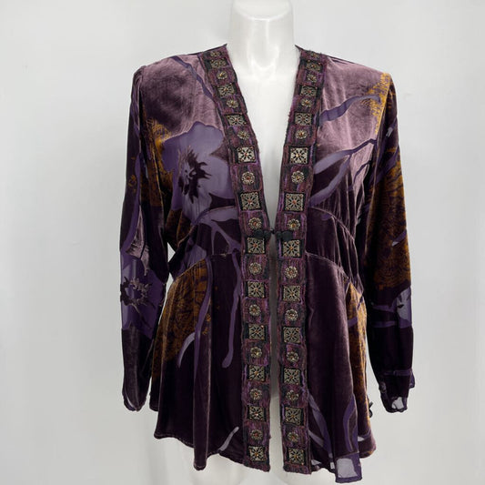 Chicos Velvet Jacket