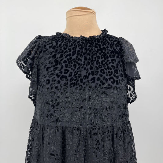 Loft S/s Velvet Dress