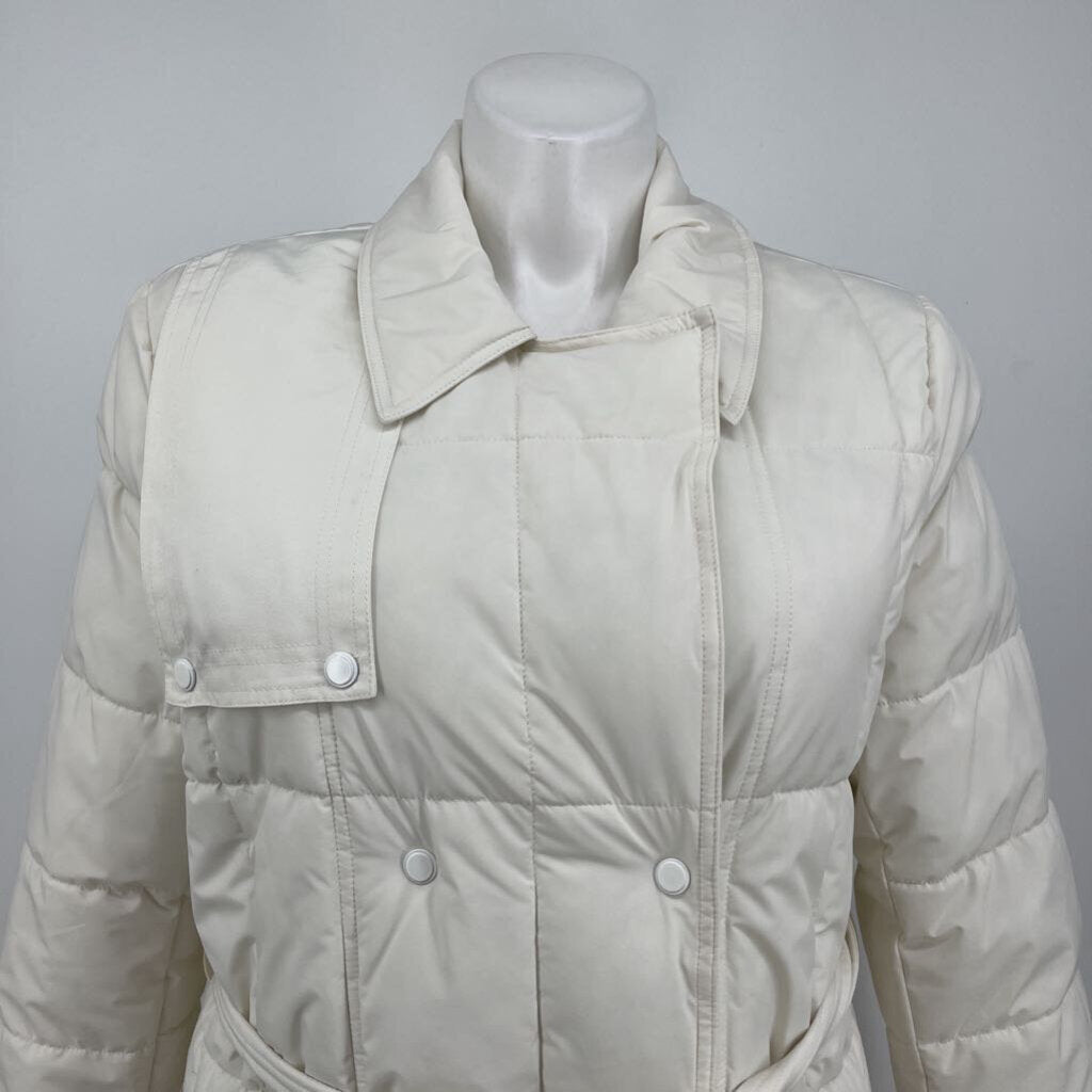 Ellen Tracy Belted Pillow Coat