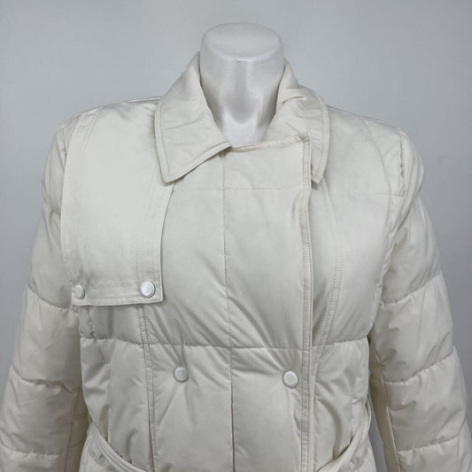 Ellen Tracy Belted Pillow Coat
