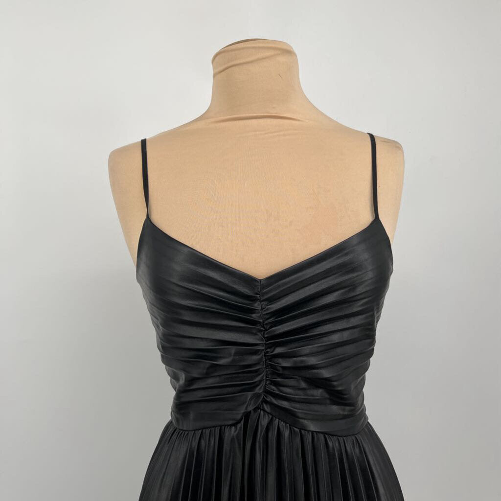 Express Faux Leather Dress