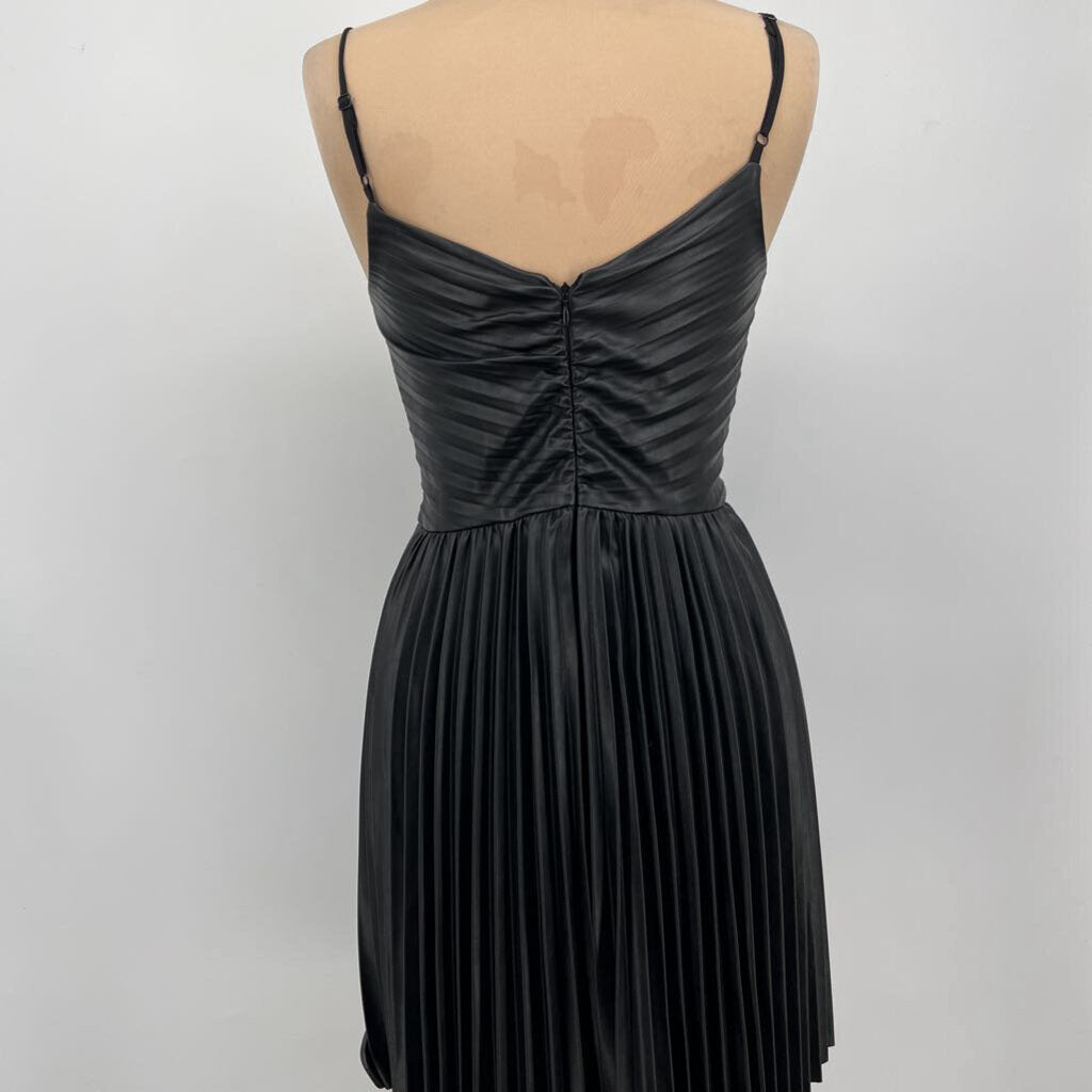 Express Faux Leather Dress