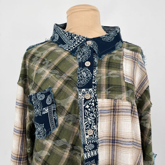POL L/s Plaid Shirt