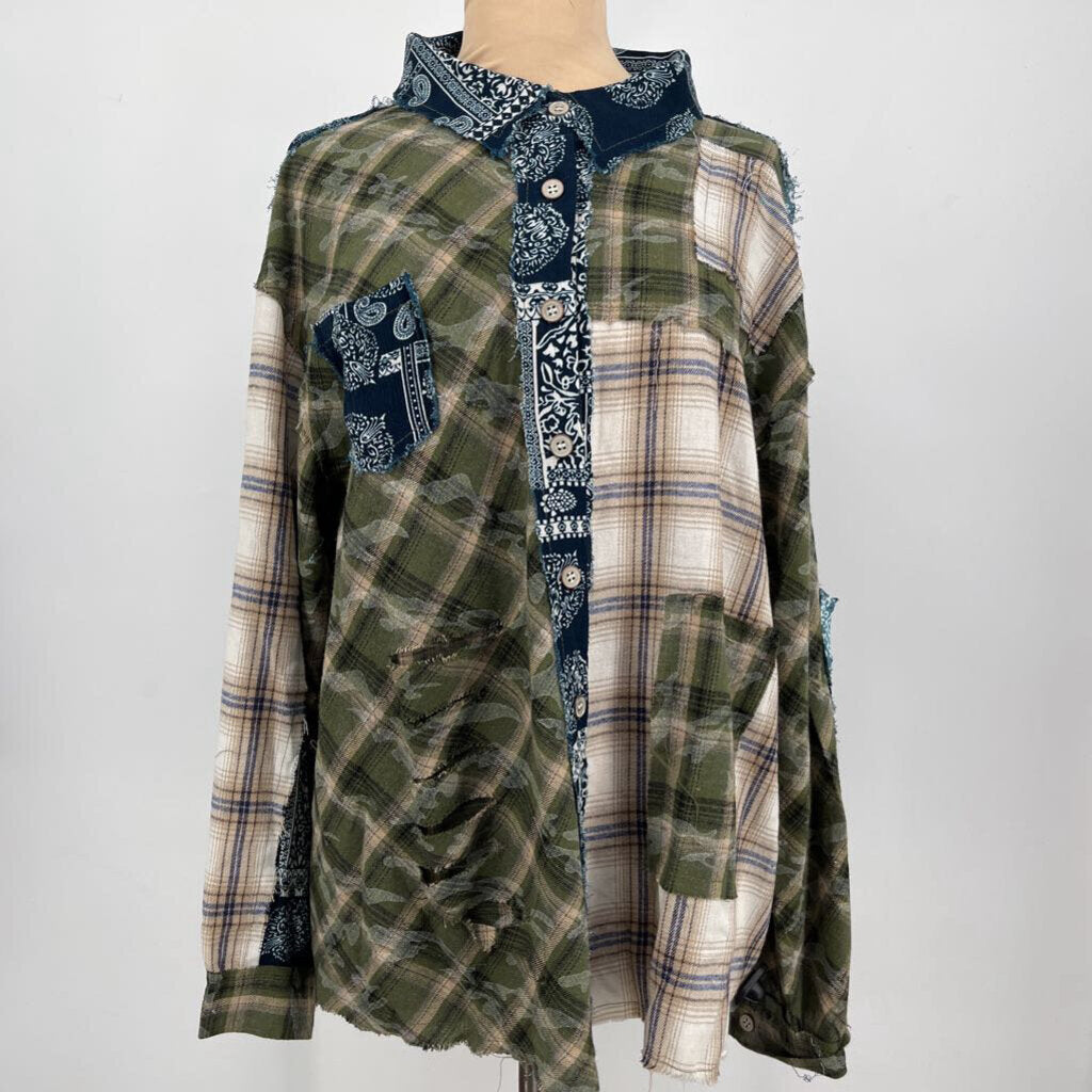POL L/s Plaid Shirt