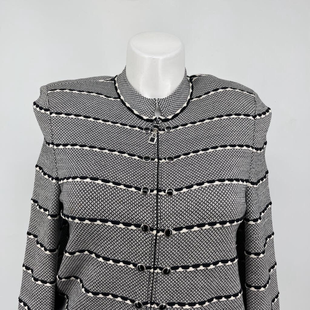 St. John Zip Cardigan