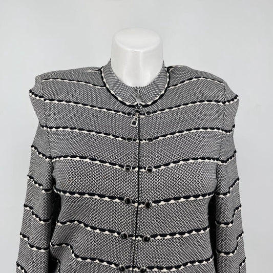 St. John Zip Cardigan