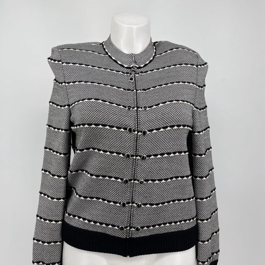 St. John Zip Cardigan