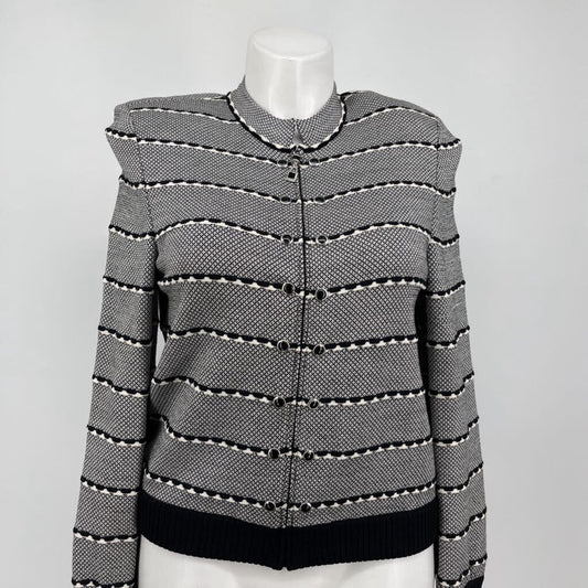 St. John Zip Cardigan