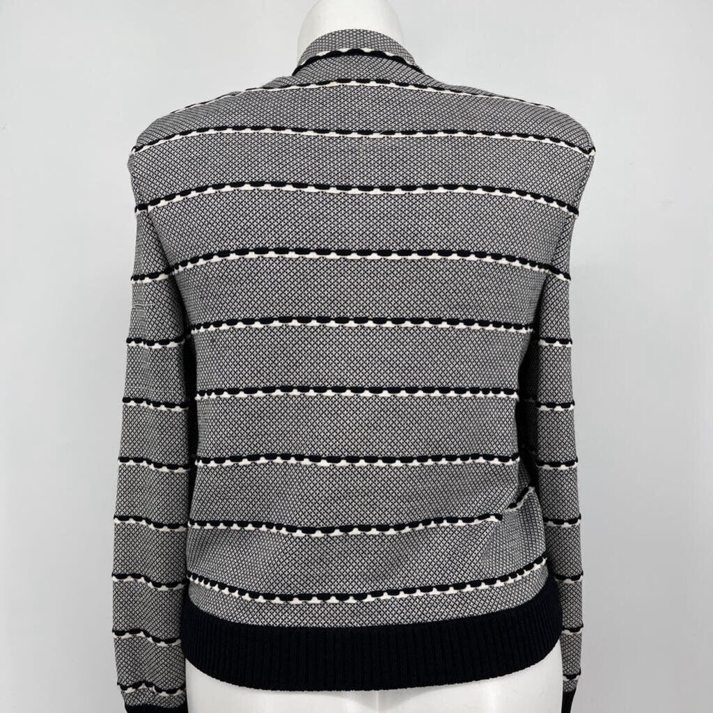 St. John Zip Cardigan