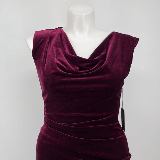Vince Camuto Slvls Velour Dress