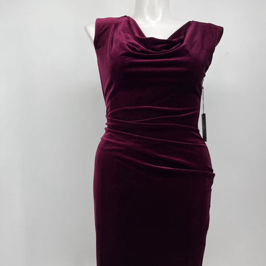 Vince Camuto Slvls Velour Dress