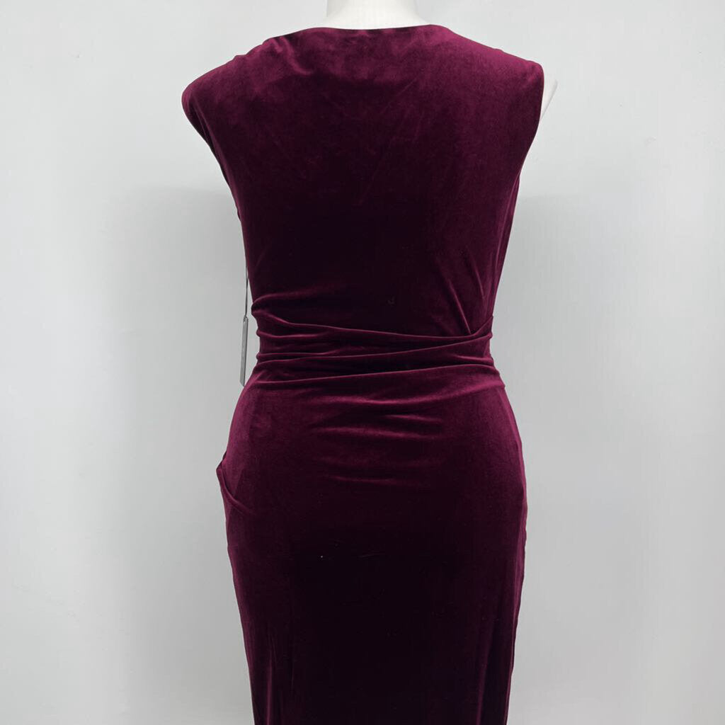 Vince Camuto Slvls Velour Dress