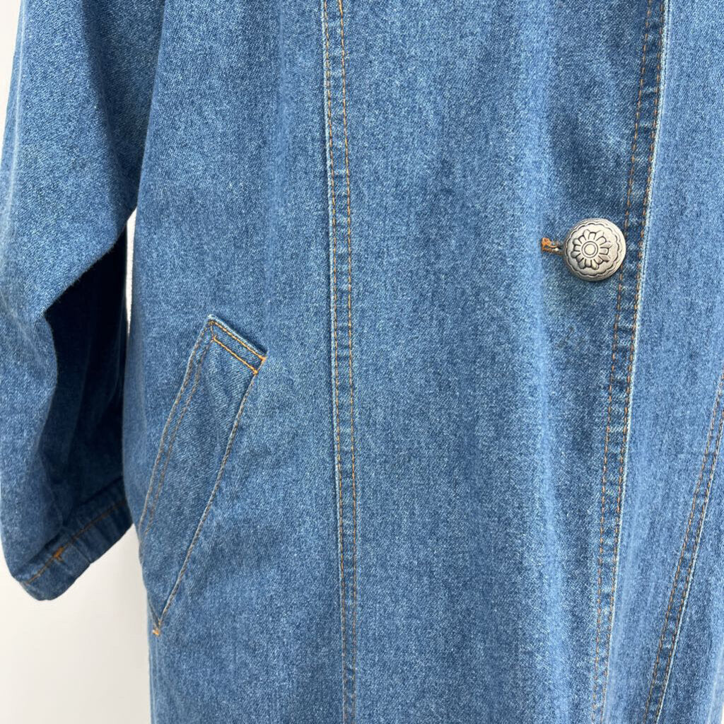 Bridge denim long Jacket