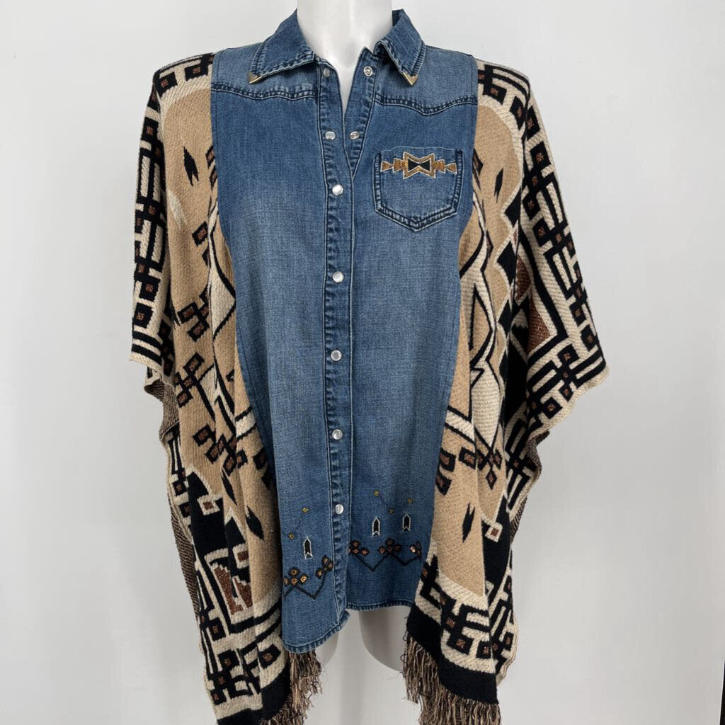 Desigual Exotic Poncho