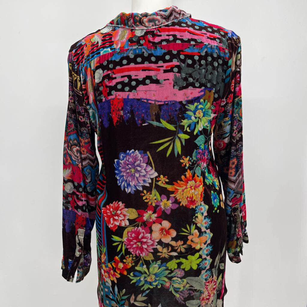 Johnny Was Velvet Tunic