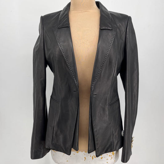 Boss by Hugo Boss Leather Blazer