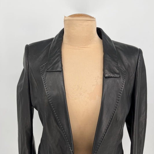 Boss by Hugo Boss Leather Blazer