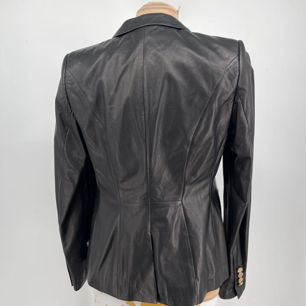 Boss by Hugo Boss Leather Blazer