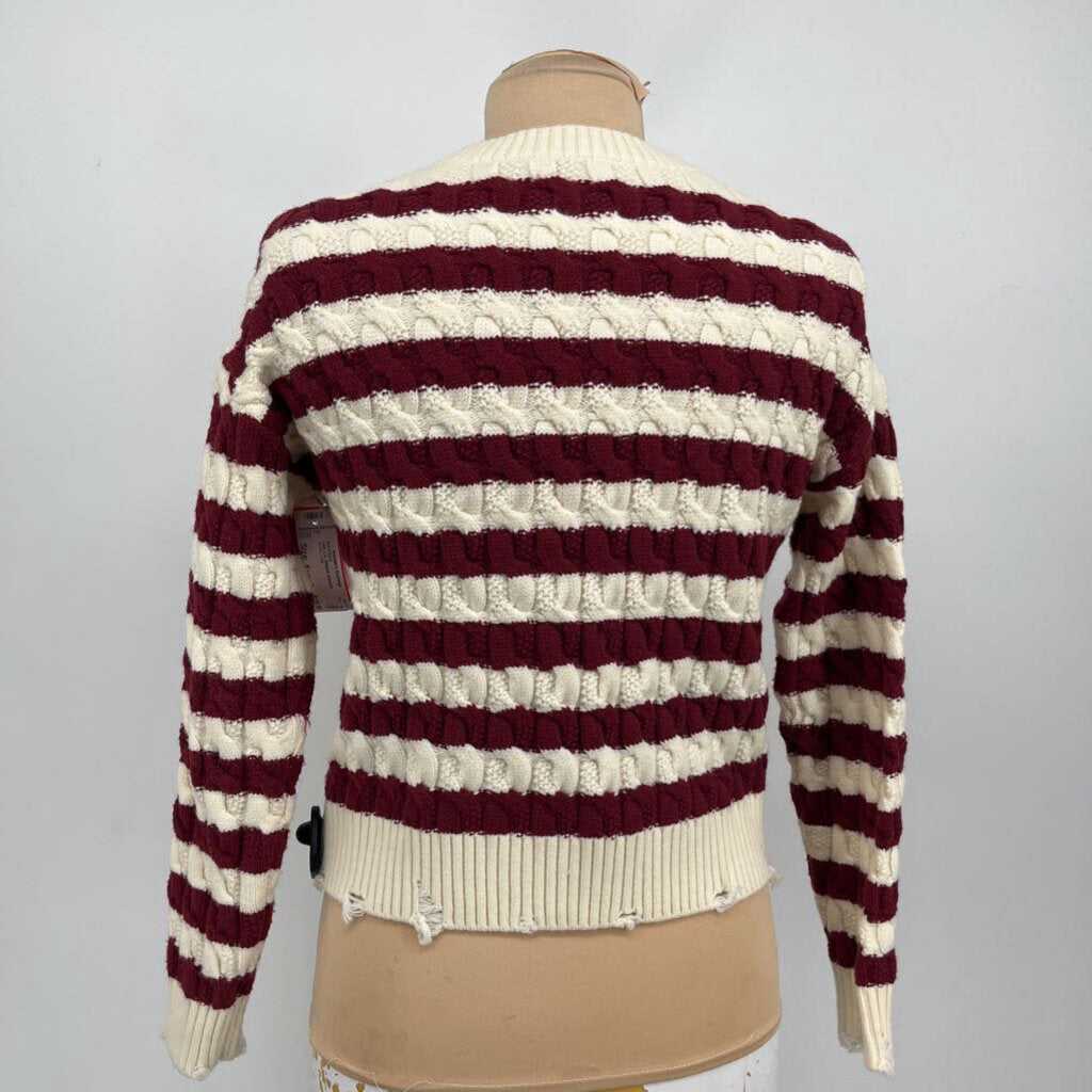 LNA L/s Striped Sweater