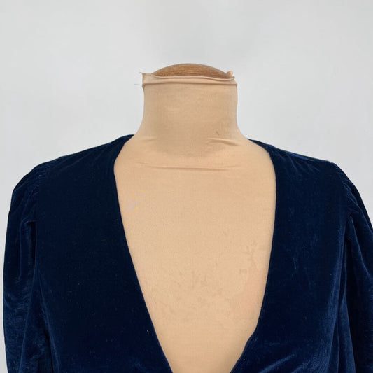 Free People L/s Velvet Dress