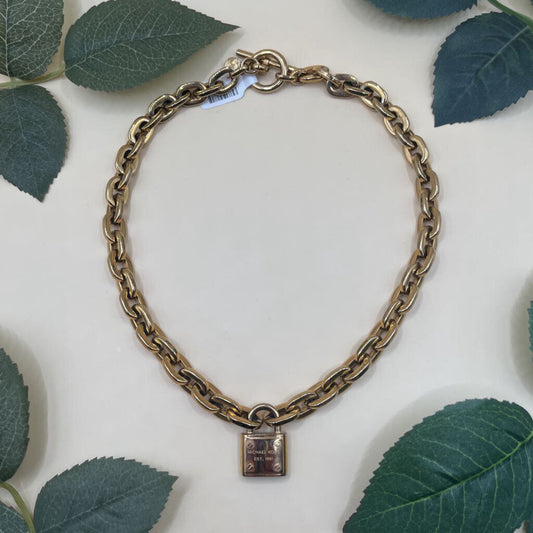 Michael Kors Padlock Necklace