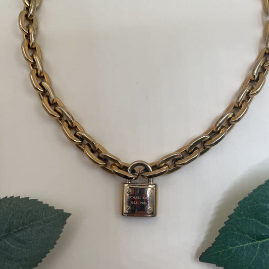 Michael Kors Padlock Necklace