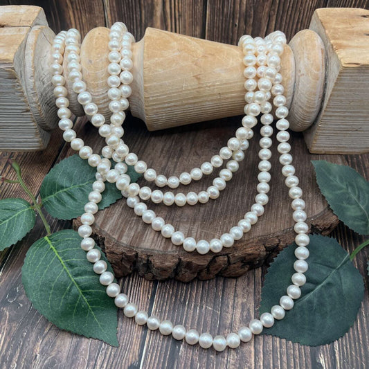 Pearl Endless Strand Necklace