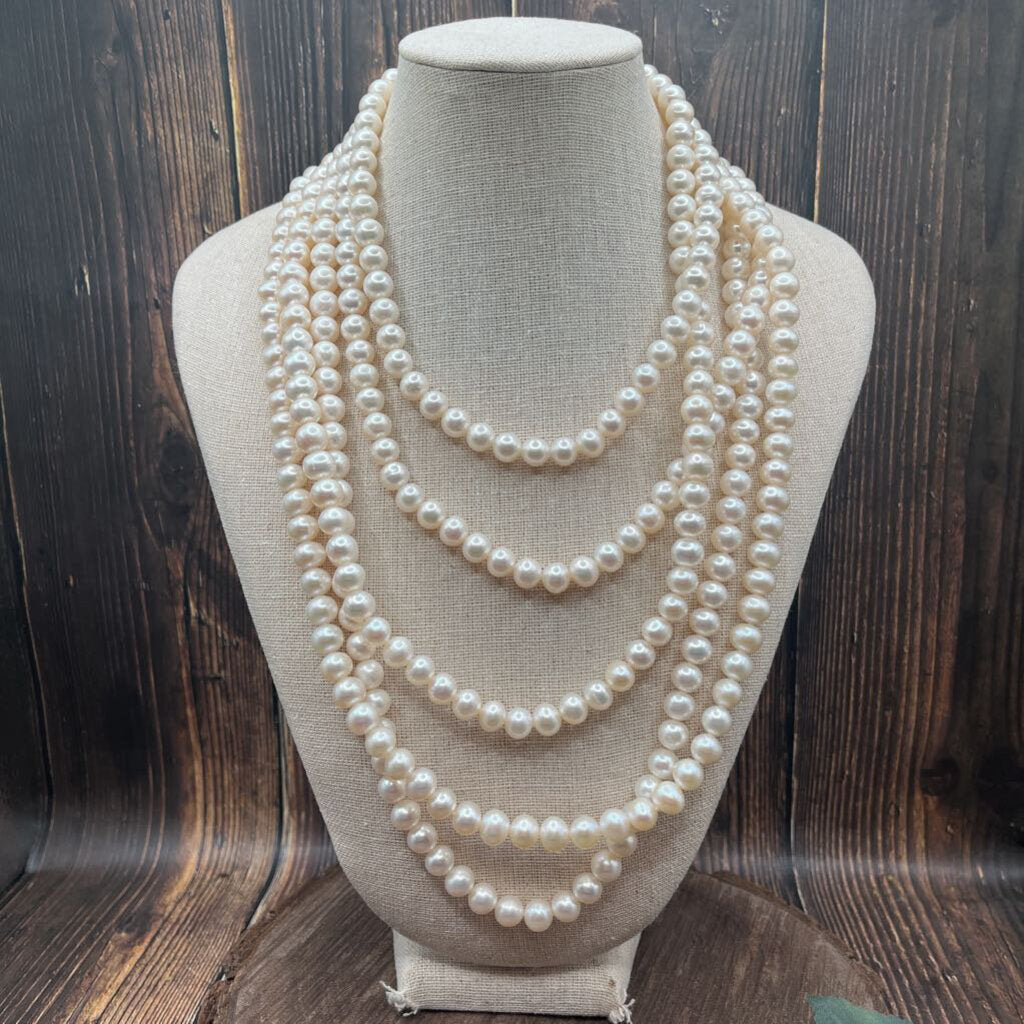 Pearl Endless Strand Necklace
