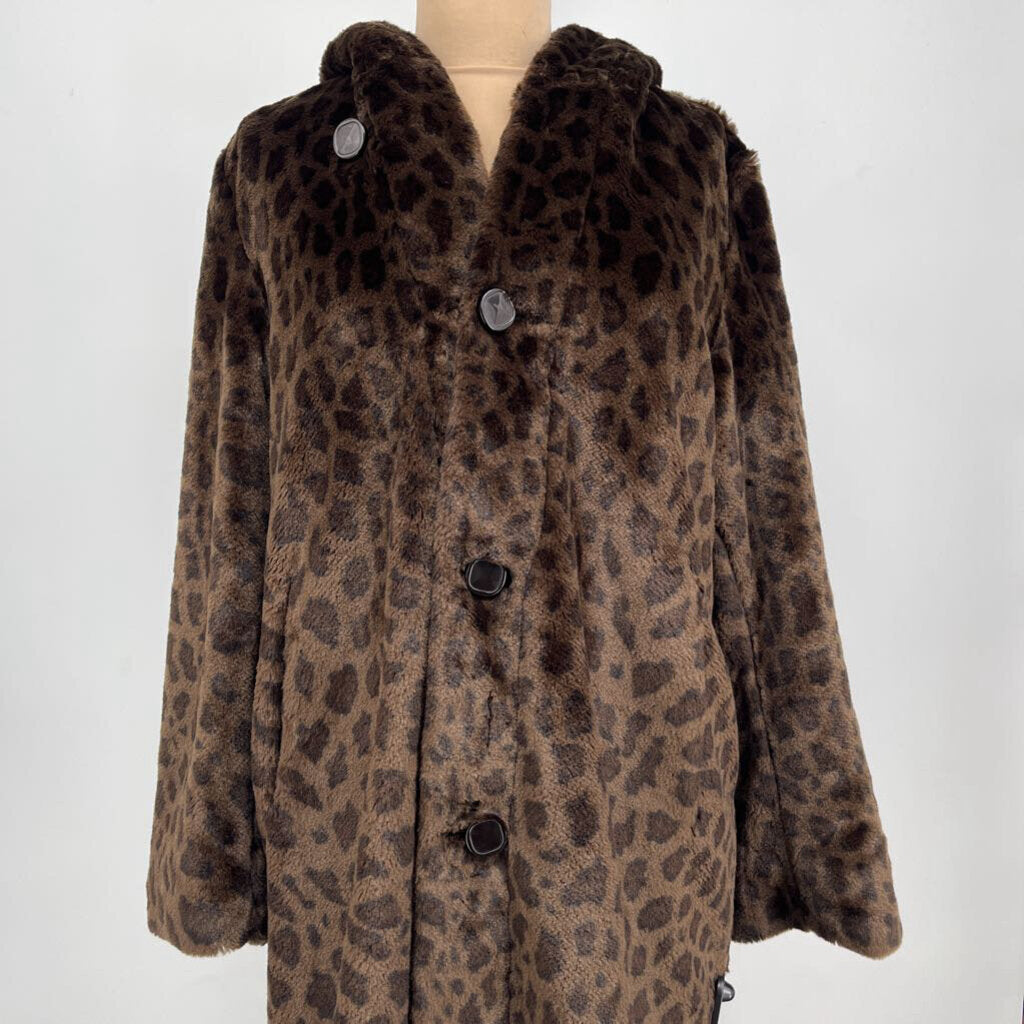 Hilary Radley faux fur Coat