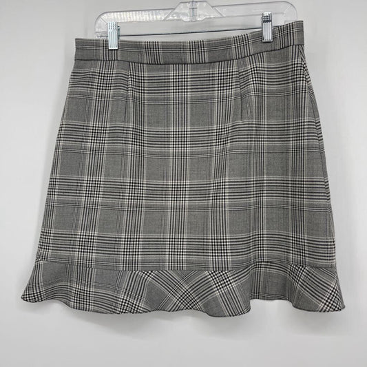 Zara Plaid Skirt