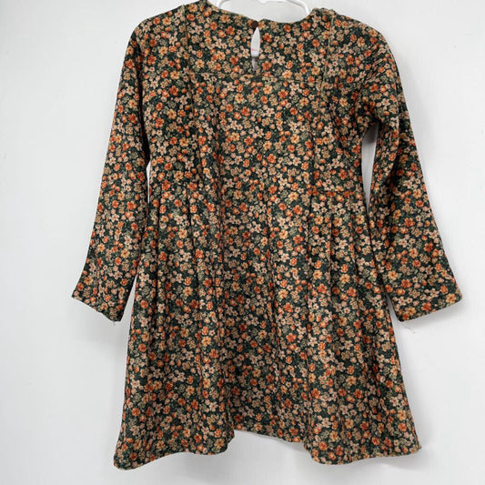 Zara L/s Floral Dress