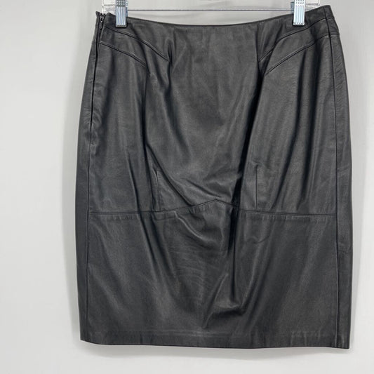 Mugler leather Skirt