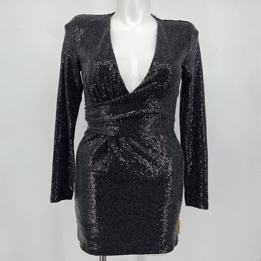 Ramy Brook L/s Sequened Dress