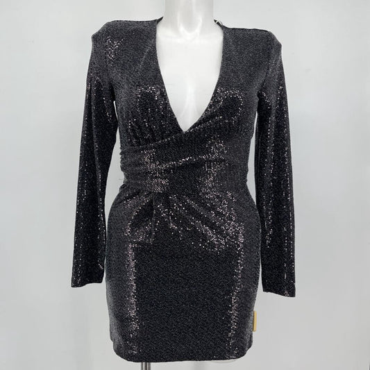 Ramy Brook L/s Sequened Dress