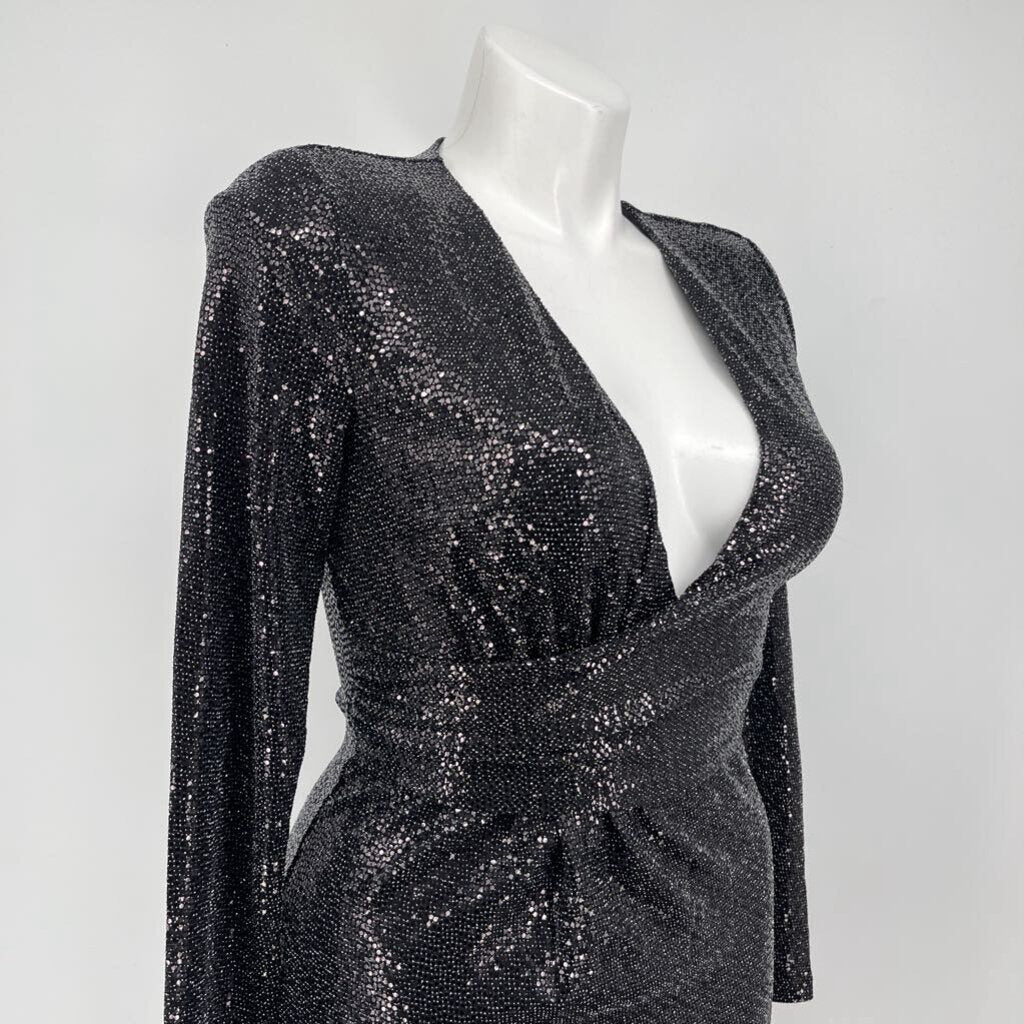 Ramy Brook L/s Sequened Dress