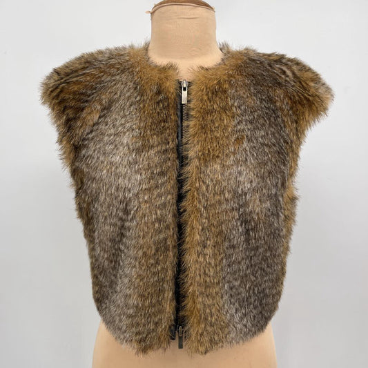 Worth Faux Fur Vest