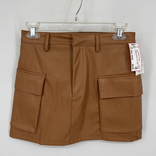 Love Tree Pleather Skirt