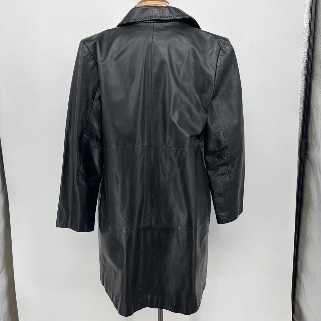 Banana Republic Lthr Coat AS IS