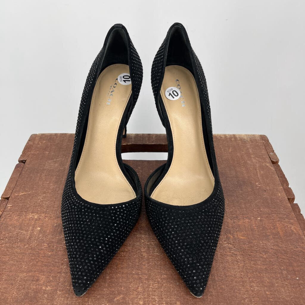 Coach Rhinestone Heels