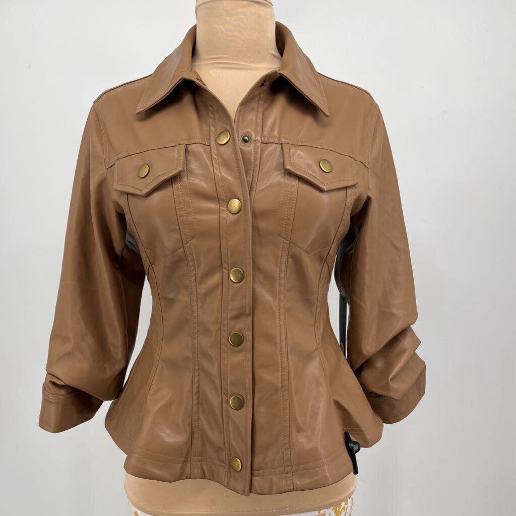 Fate 3/4s Pleather Jacket