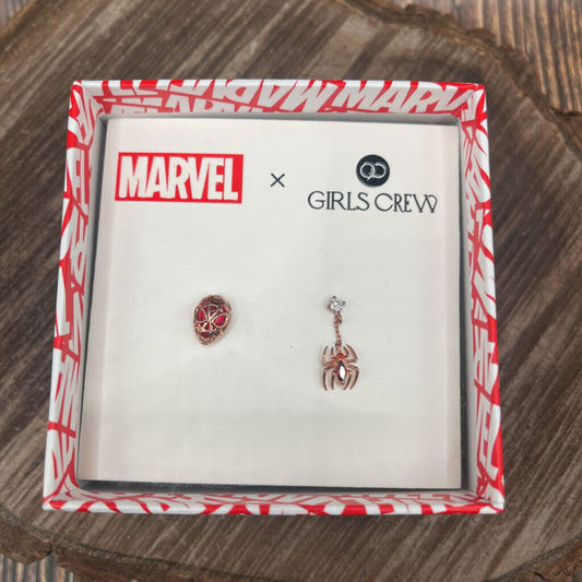 Marvel x Girls Crew Spiderman Earrings