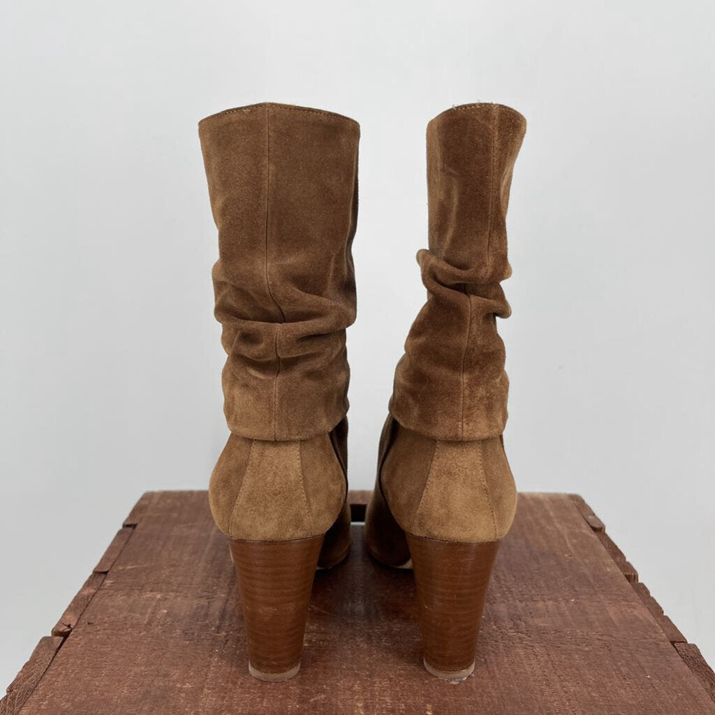 Manolo Blahnik Suede Boots