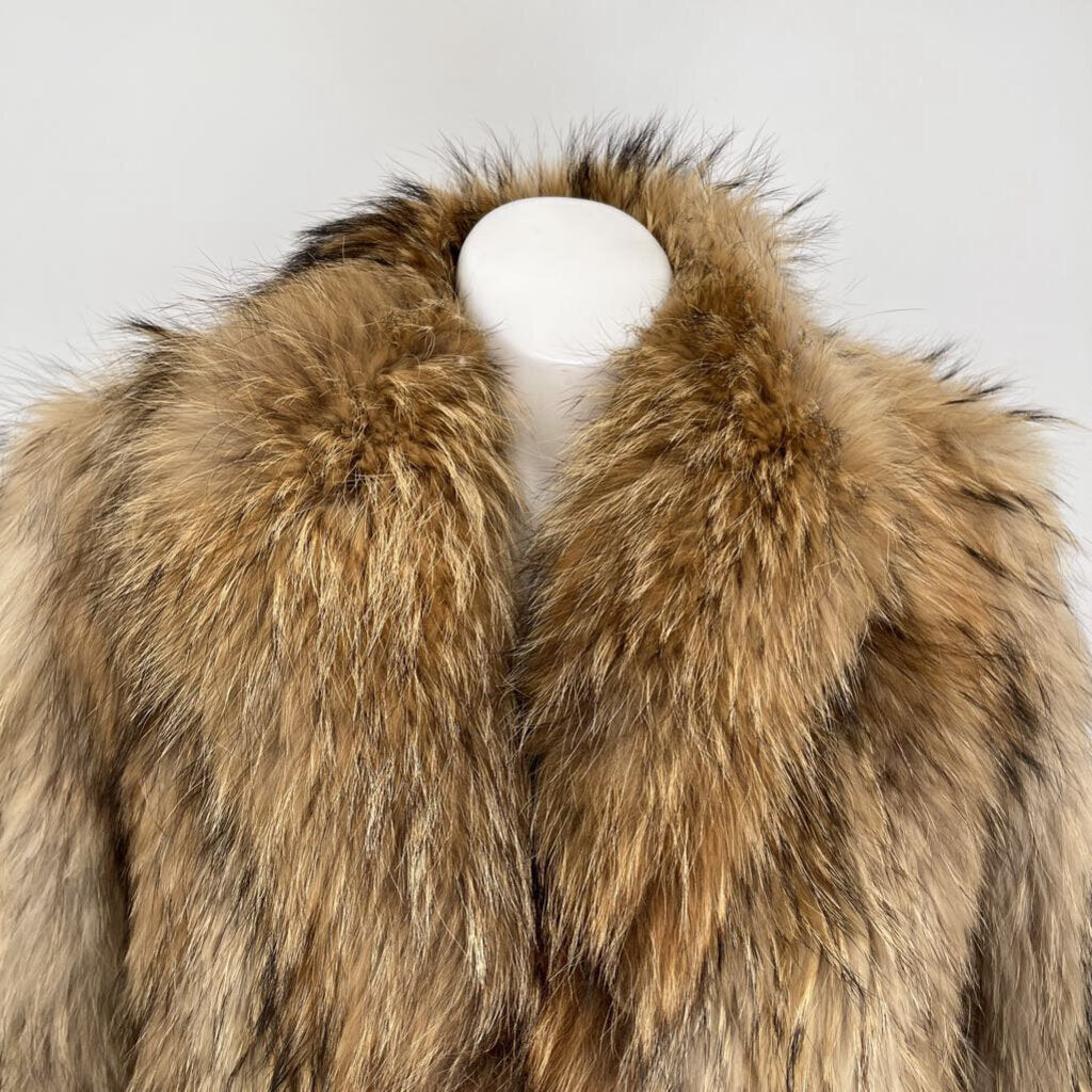 Coyote vintage Fur Coat